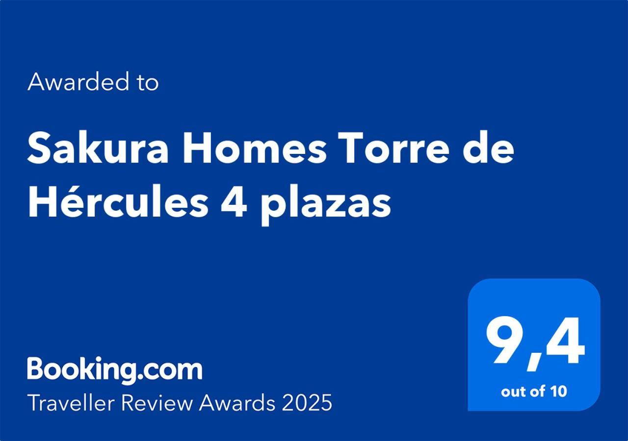 Sakura Homes Torre De Hercules 4 Plazas A Coruña Dış mekan fotoğraf